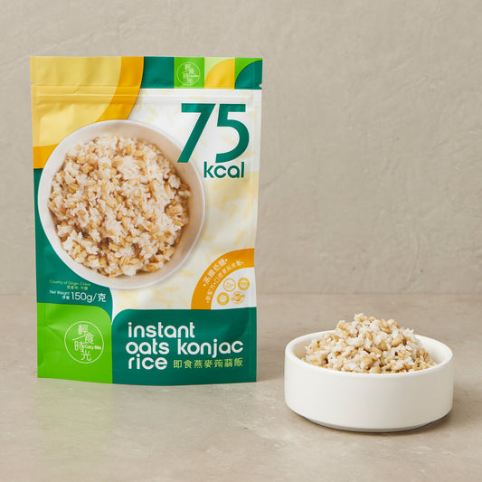 輕食時光 - 即開即食低卡燕麥蒟蒻飯 150克/單包裝