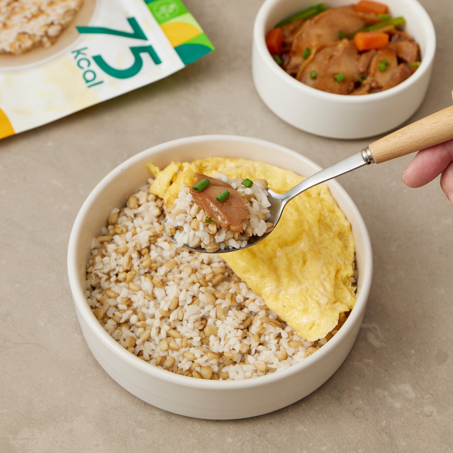 輕食時光 - 即開即食低卡燕麥蒟蒻飯 150克/單包裝