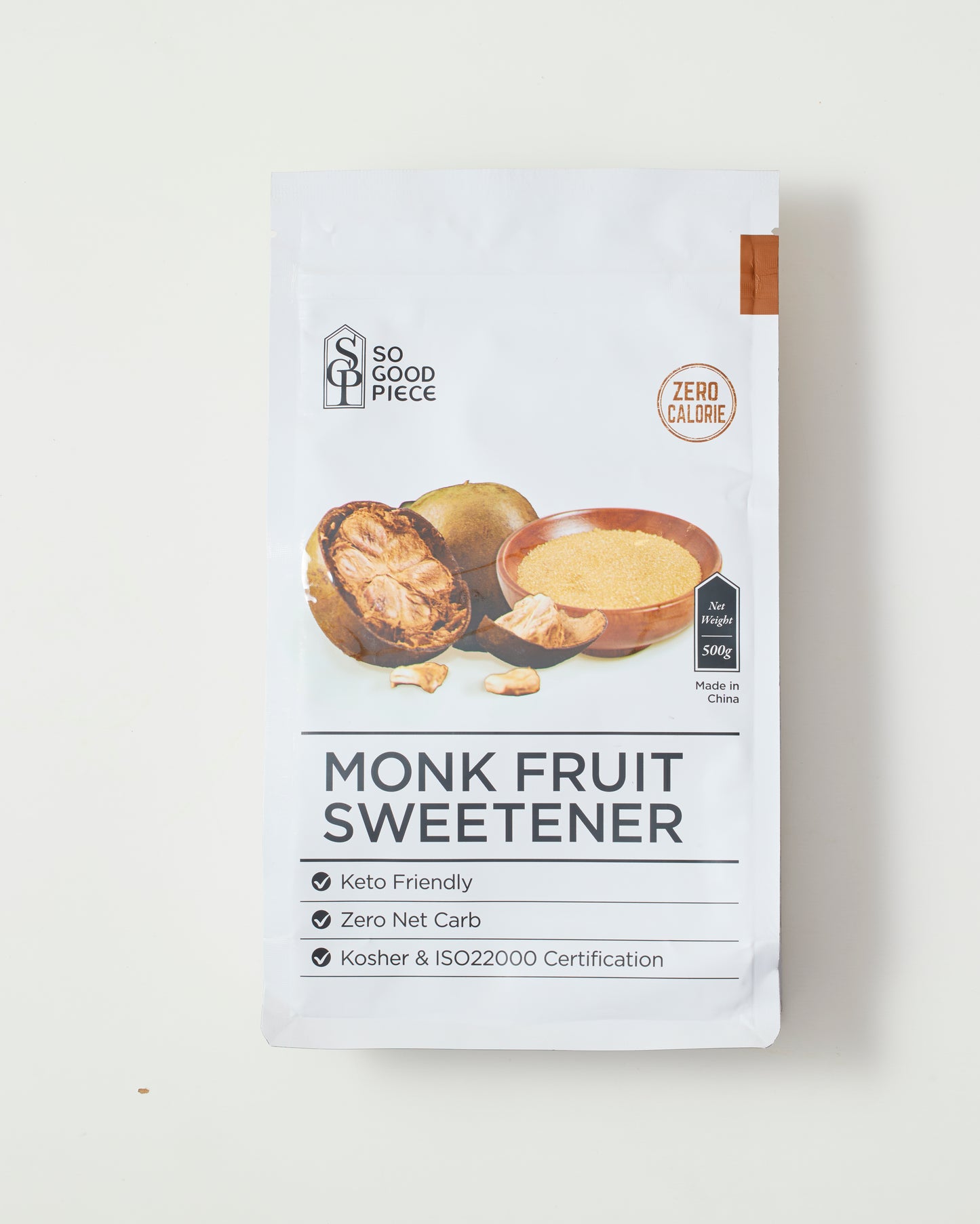 So Good Piece - 黃金羅漢果糖代糖 單包裝500克