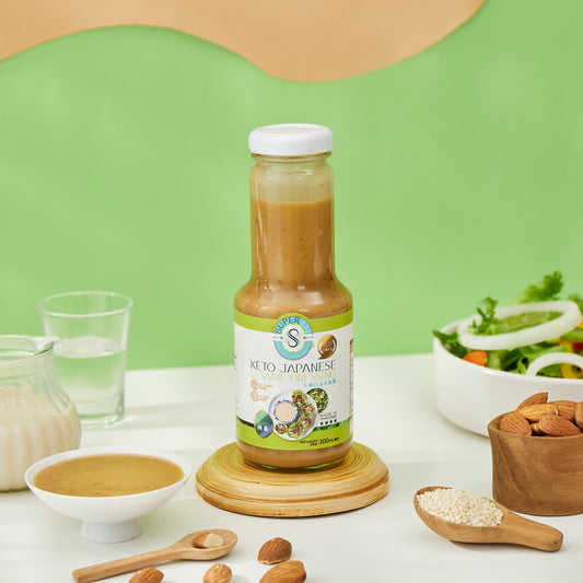 Super Lit 生酮純素 日式芝麻醬 (可作沙律醬、拌麵醬)超香濃!280g