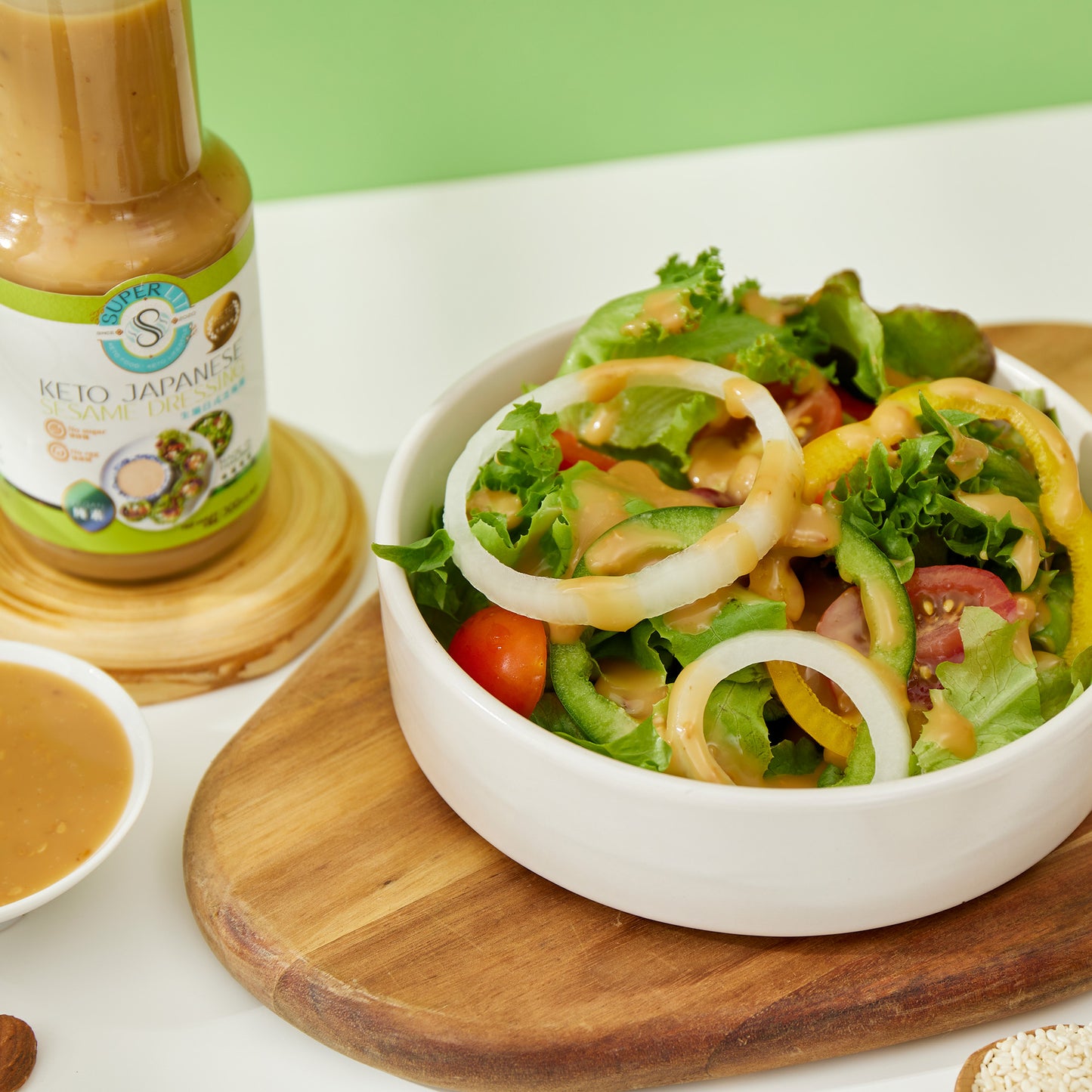 Super Lit 生酮純素 日式芝麻醬 (可作沙律醬、拌麵醬)超香濃!280g