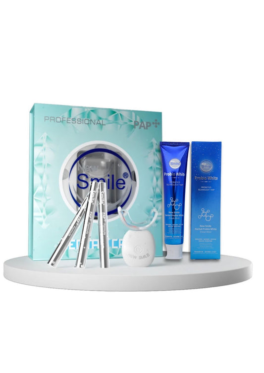 New Smile LED 第五代增量版納米護牙美白組合 - #不傷琺瑯質 #1️⃣星期提升牙齒美白度 #無氟 #牙周病 #敏感牙齒 #藍光保護霜