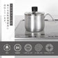 【日本知名廚具品牌🇯🇵Arnest】多功能不鏽綱煮食鍋 | 9合1烹飪功能｜日本燕三條製 | 14cm / 18cm