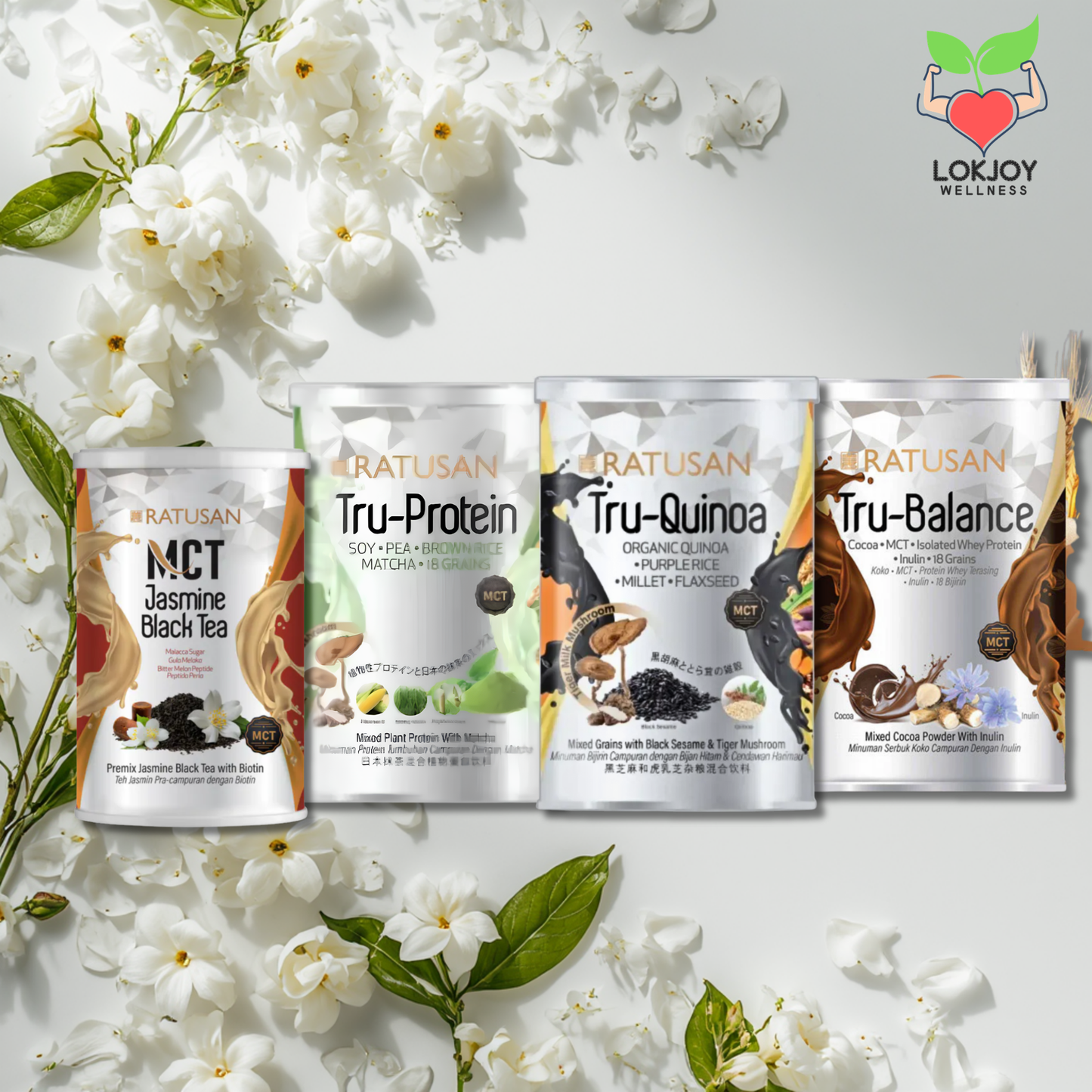 [RATUSAN] MCT 增肌減脂營養代餐系列 ☕️(團購優惠至18/6 晚上12:00截單，7月初發貨）
