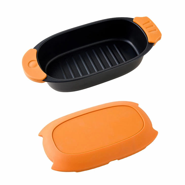 【日本知名廚具品牌🇯🇵Arnest】 微波爐煮食神器 煎煮蒸焗樣樣掂｜零油煙超簡易｜ 廚藝新手都輕鬆完成 ｜日本直送🇯🇵正貨保證 [團購 5月31日截單]