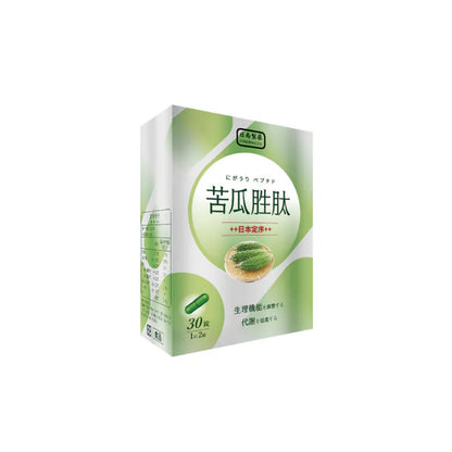 【日南製藥】定序苦瓜胜肽膠囊 (30粒/盒) | 控管糖份 | 有效阻斷油旨、避免吸收 | 瞄準血糖控制的開關