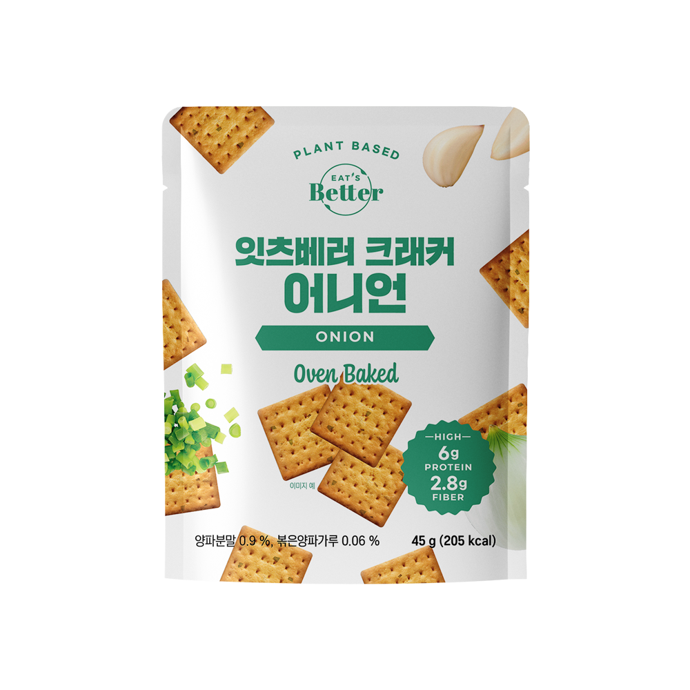EAT'S Better - 全素高蛋白質小食脆餅 - 香蔥薄餅 | 1包6克蛋白質