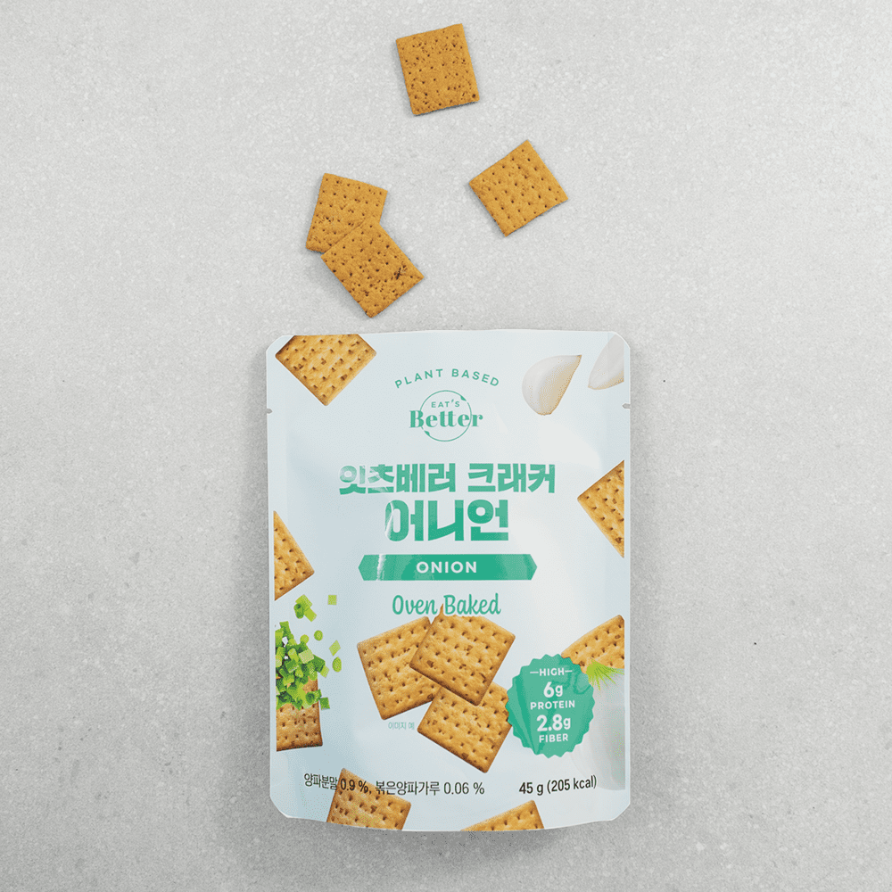 EAT'S Better - 全素高蛋白質小食脆餅 - 香蔥薄餅 | 1包6克蛋白質